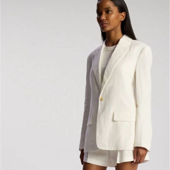A.L.C. Arlo II Relaxed Linen Jacket size 8 $ 495.00 - Picture 4 of 7